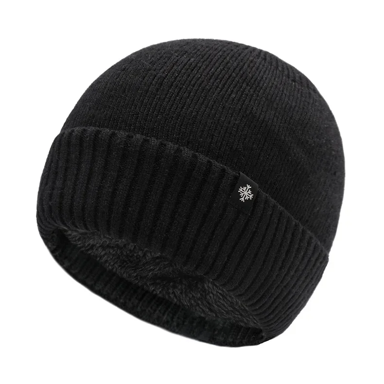 Warm Thickened Ear Protector Hat Men's and Women's Autumn and Winter Wool Hat Men's Warm Winter Korean Plush Ski Wool Hat