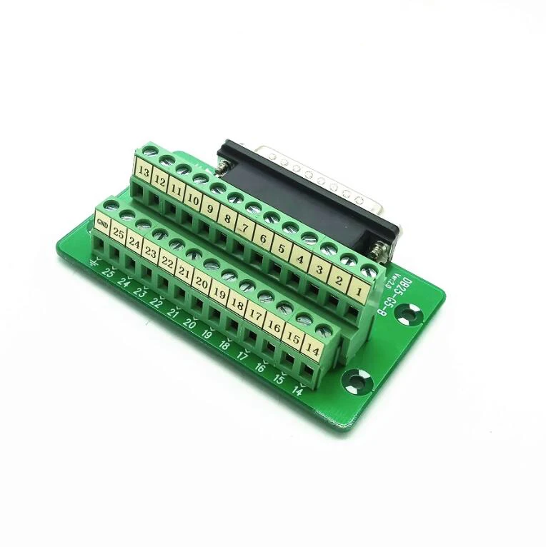 DB25 Transfer Terminal DB25-G5 Male Female  25Pin Conversion Board DR25 Terminal board Block