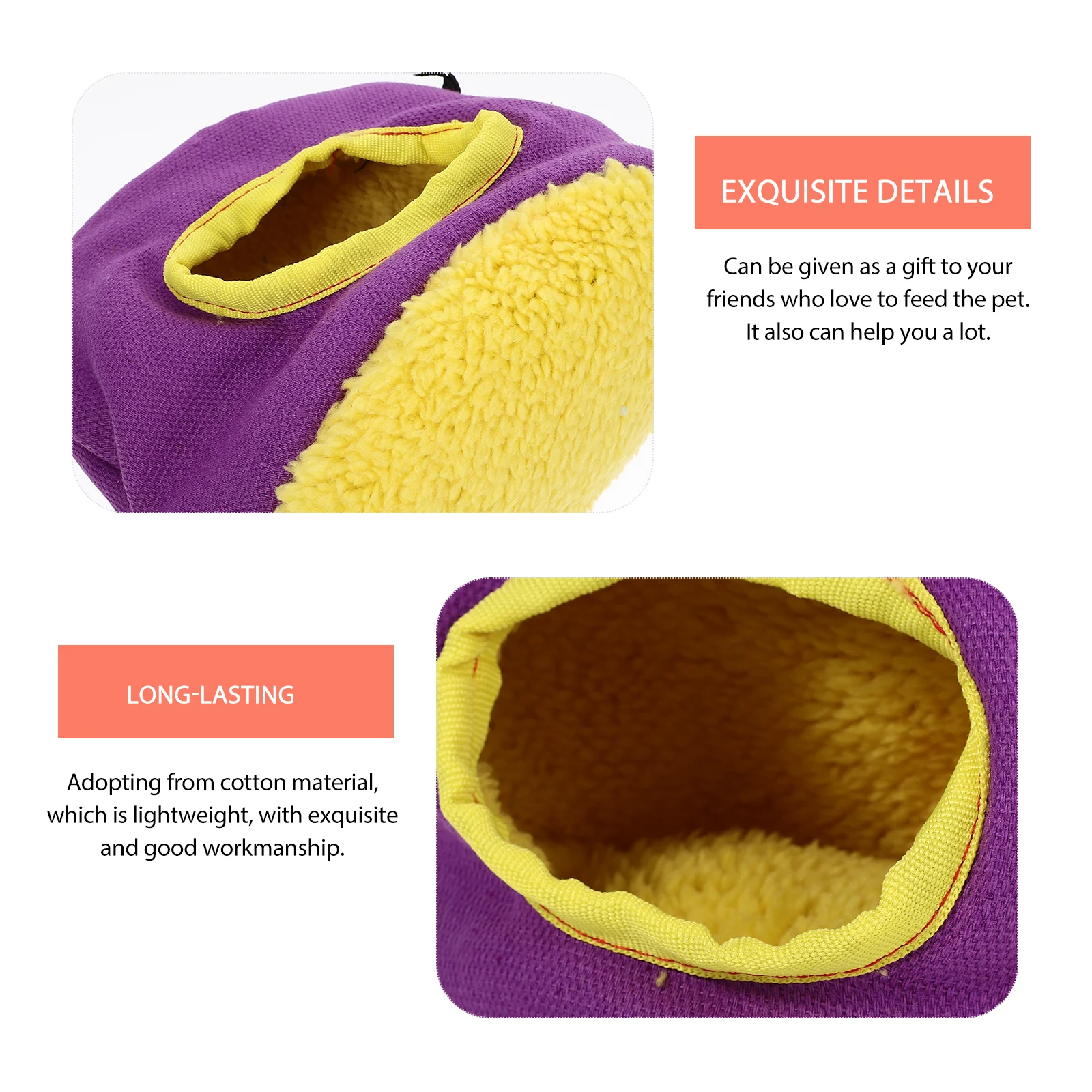 

Winter Bird Hammock Hanging Nest Comfortable Bird Bed Small Animal Cockatiel Cage nament Breathable Pet Supply