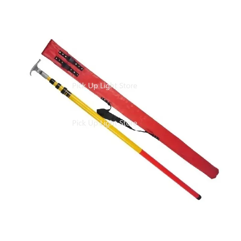 3-10M Fiberglass ( High-Voltage Telescopic Hot Stick: Triangle Design for Electric Power Operations