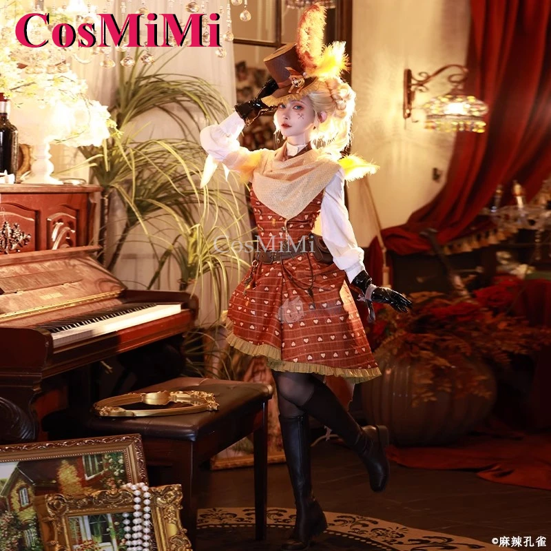 CosMiMi لعبة الهوية الخامس مارثا بيهمفيل/المنظم تأثيري حلي مفتاح رئيسي زي الجلد كرنفال حفلة لعب الأدوار الملابس