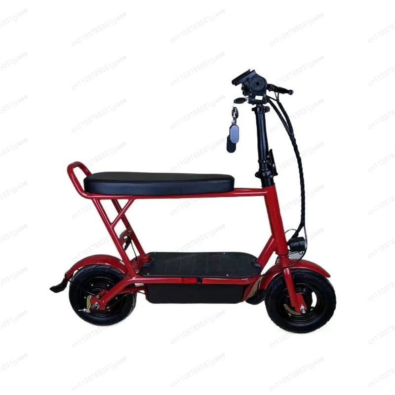 

Scooter with baby Ultra-light adult portable scooter Mini mount Two-wheeled small electric vehicle