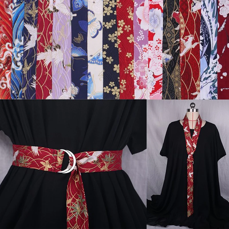 

Chinese Style Hanfu Belts Vintage Japanese Style Kimono Corset Waist Obi Dress Waistband Yukata Sash Tie Straps Accessories