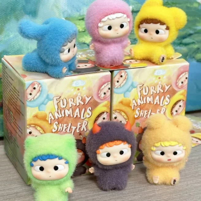 

Heyone Ozai mini Furry Animals Shelter Series Blind Box Mystery Toys Doll Cute Anime Figure Ornaments girl Gift Collection