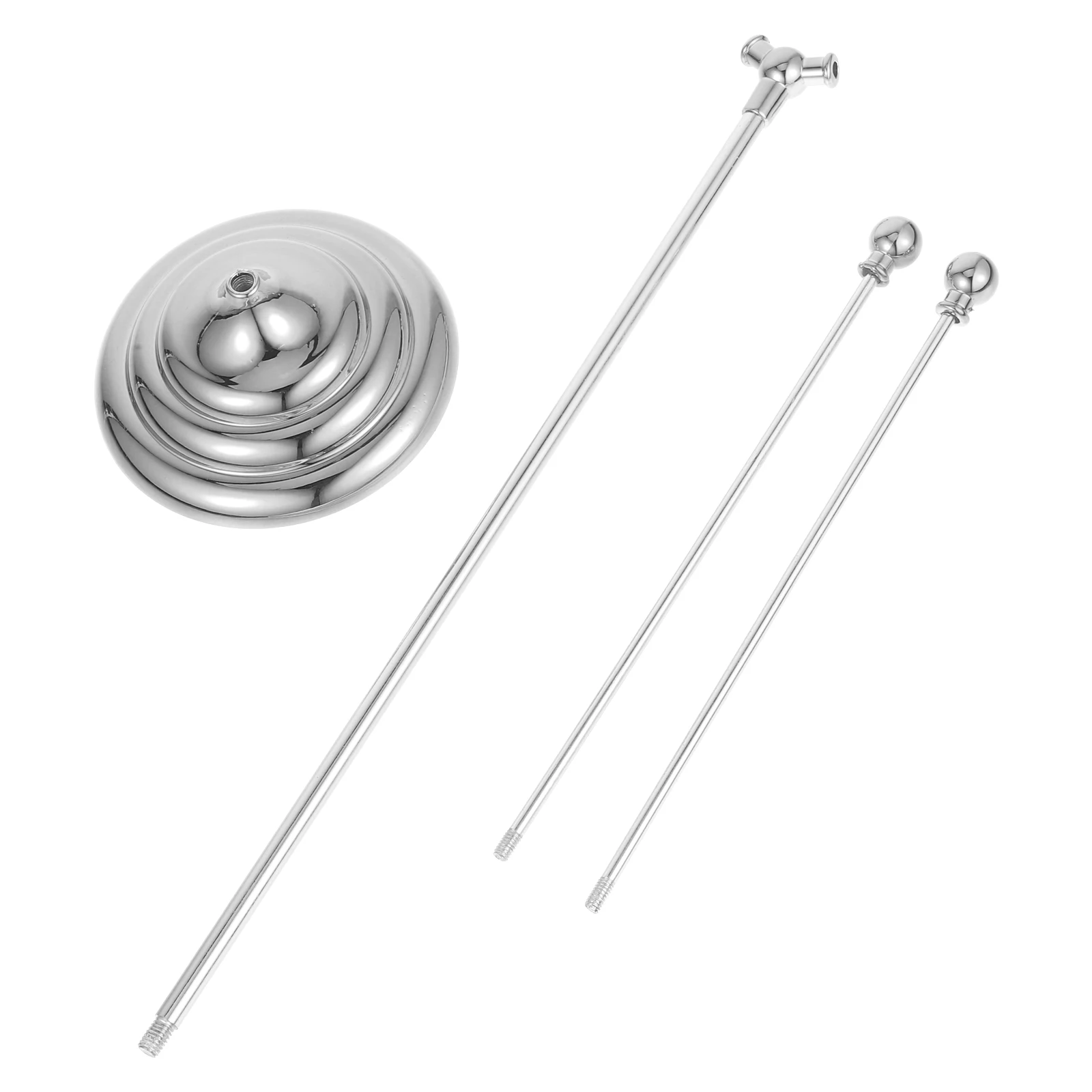 حامل علم معدني على شكل حرف Y للمكتب الداخلي، حامل علم معدني ثابت على سطح الطاولة، دعم عرض العلم للمكتب #1