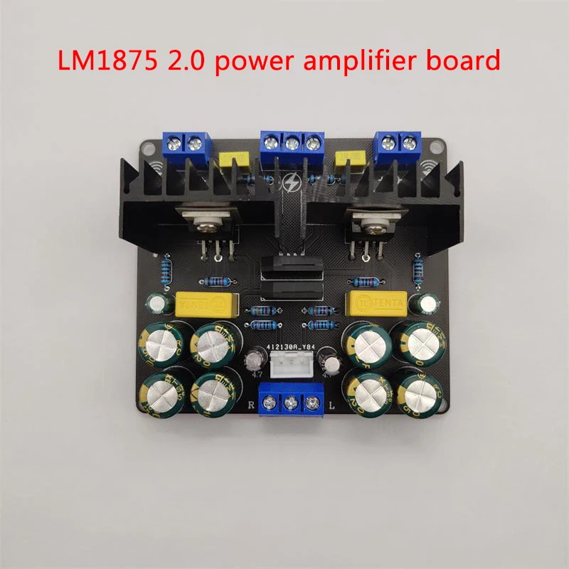 Placa amplificadora de potencia 2X20W LM1875, doble canal 2,0, placa amplificadora de potencia pura estéreo, altavoz DIY, módulo de alta potencia