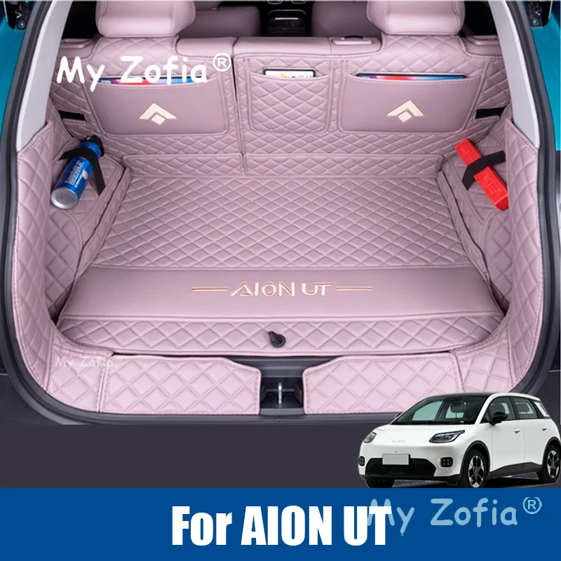 

Для GAC AION UT 2025 2026, автомобильный коврик для багажника, задний багажник, грузовой кожаный напольный ковер, защитный коврик, аксессуары, коврики
