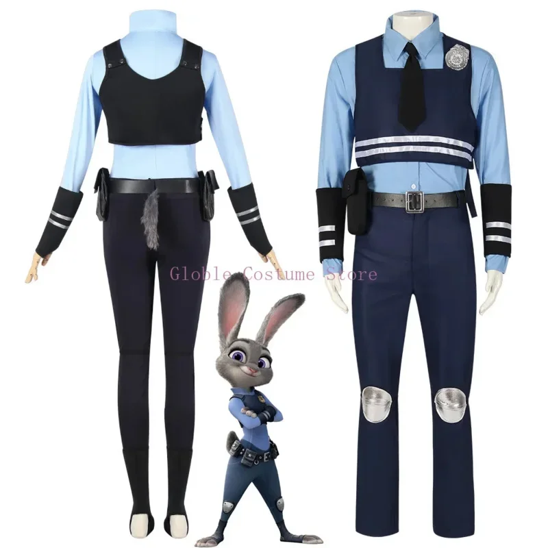 

FC6Halloween cosplay costume adult rabbit police Judy cosplay costume birthday party cos cosplay costume@FC8！