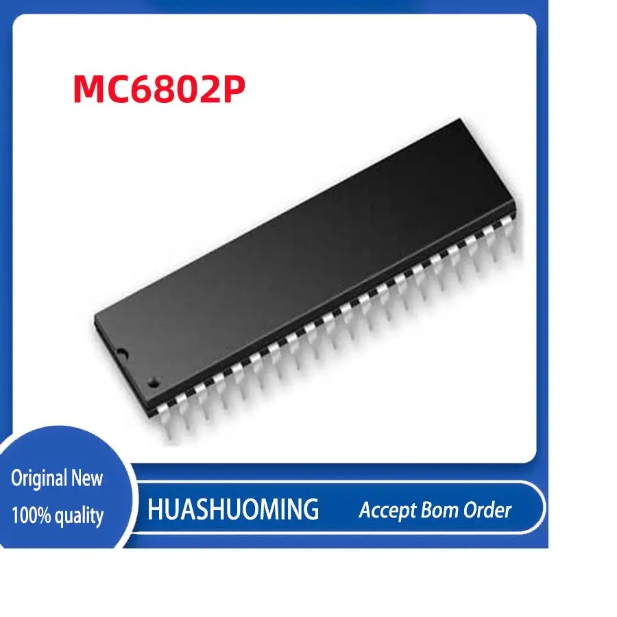 10Pcs/Lot  MC6802P MC6802   6802  DIP40