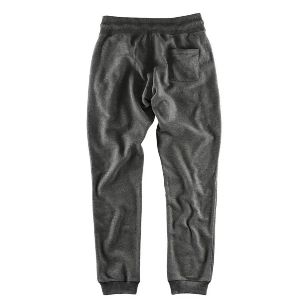 FJM-Pantalon de survêtement décontracté pour homme, bas de document solide, doux, wstring de proximité, taille élastique, respirant pour le confort