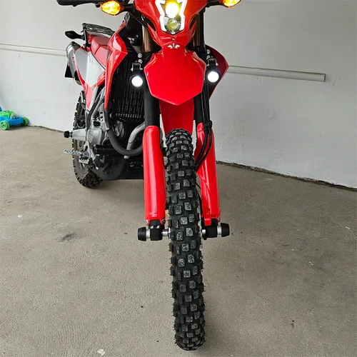 Imagen 2 del producto Protector de Horquilla de Motocicleta, Cubierta de Tubo de Horquilla Delantera para Motocross, Enduro, Dirt Pit Bike, para HONDA CRF 250R 250 450 X RX CRF250 CRF450 CR125