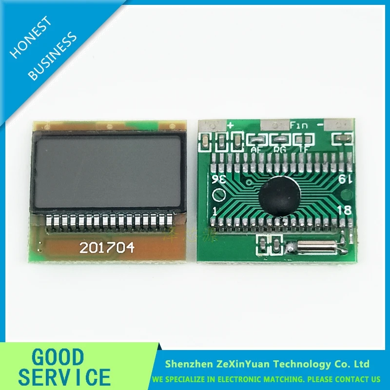 1PCS FM Radio Receiver Display Module Frequency Modulation Stereo Receiving LCD Display SC3610 / Frequency Display Screen