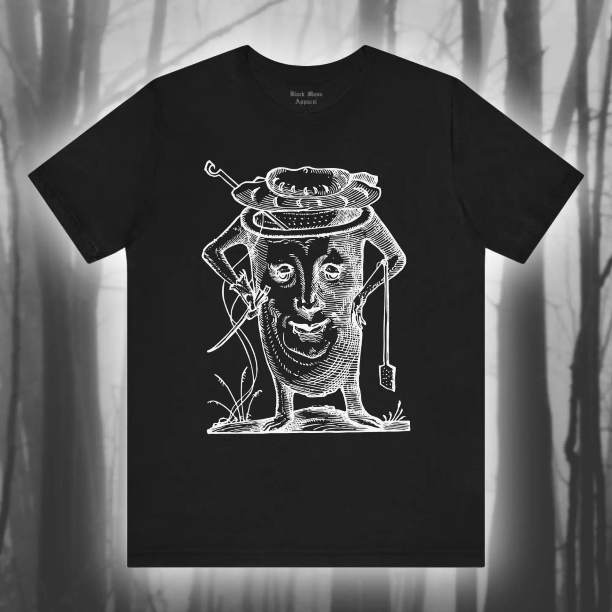 The Drolatic Dreams of Pantagruel III Weird Jar T Shirt Vintage Surreal Art Creepy Bizarre Jersey