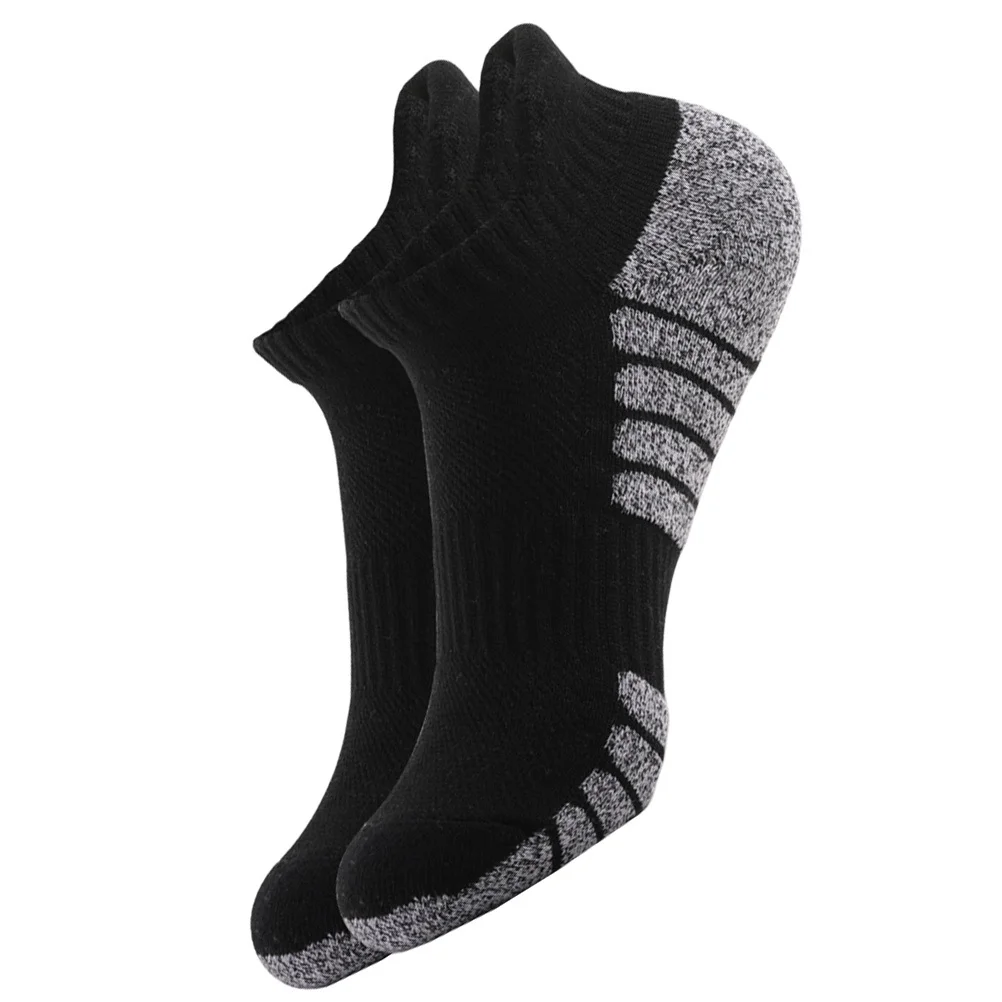 

6Pairs Anti-Slip Running Socks Breathable Cotton Sports Ankle Socks Comfortable for Fitness Training Daily Use