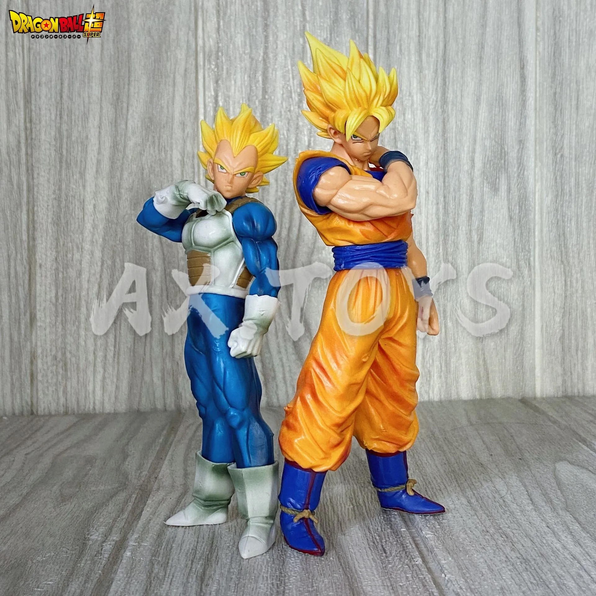 Dragon Ball Anime Action Figures  15CM  Resolution of Soldiers Figure Vegeta Goku Super Saiyan PVC Model Toys for Children Gifts