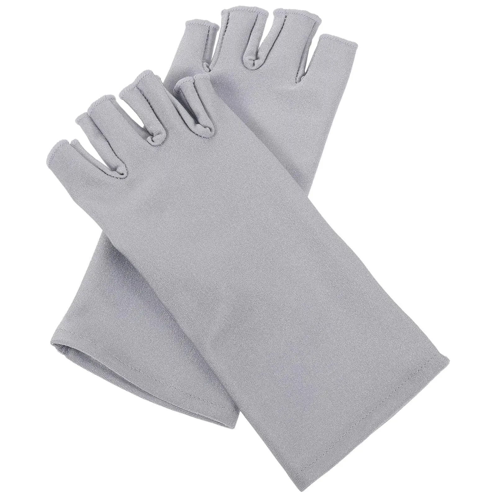 

Sun Protection Half Finger Gloves Bike Cycling Outdoor Lightweight Fingerless Uv Driving Women Cloth Massage Fitness Riding