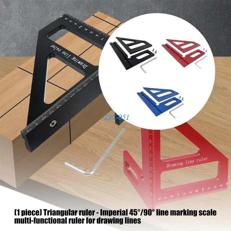 E15A Strong Triangle Gauges Essential Work Tool for Excellent Measurements Each Time
