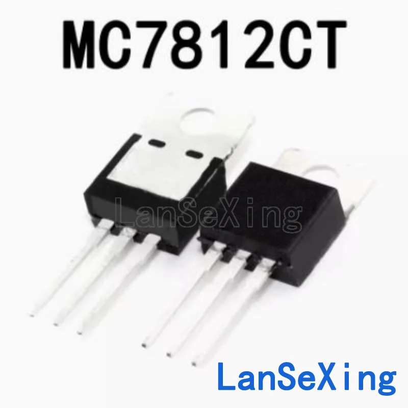 Three terminal stabilized voltage MC7812CT TO-220 (10 pieces)