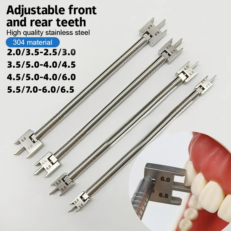 

1Pc Dental Bracket Positioner Orthodontic Gauge Locator Stainless Steel Rod Ortho Materials Instruments Dentist Tool Positioning