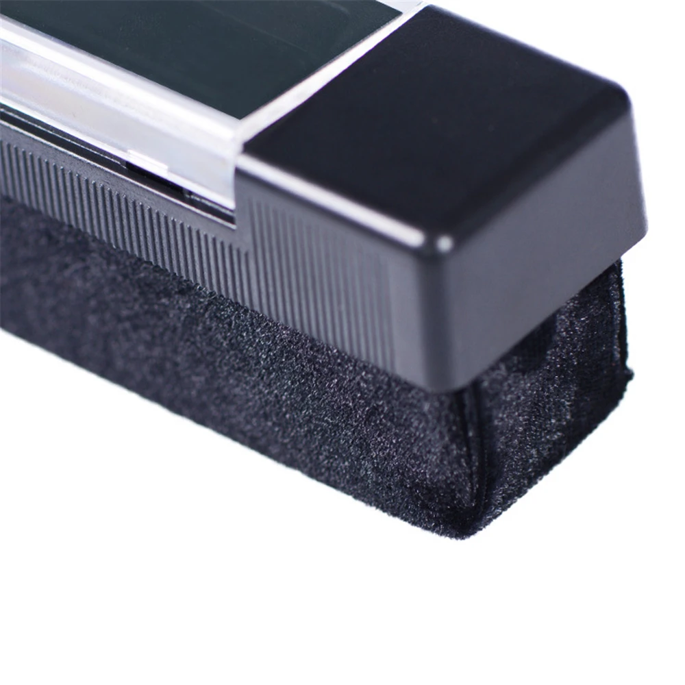 

1 Set Carbon Fiber Velvet Anti Static Cleaning Brush For LP Vinyl Records Cleaning Kit Tools