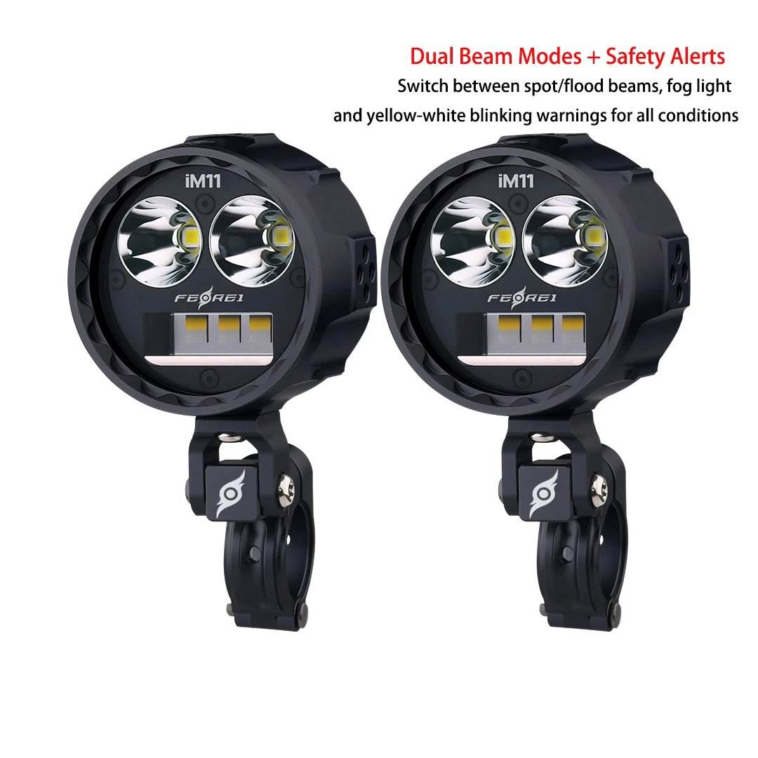 

Ferei Small Fog Lights Faros Led Para Motos Auxiliary Driving Lights Waterproof Compact for 1250GS /1200GS Motorcycle ADV