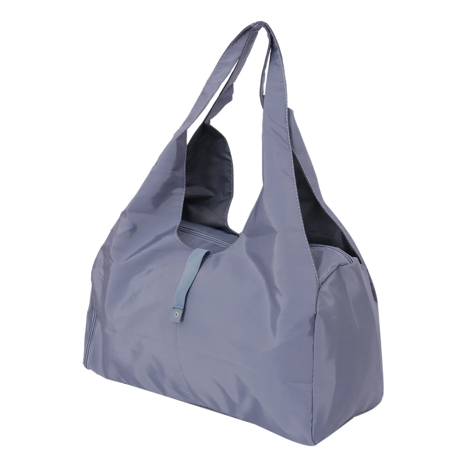 Blue Waterproof Travel Gym Bag Large Capacity Shoulder Handbag with Shoes Compartment Wet Dry Separation Fitness Yoga Sports