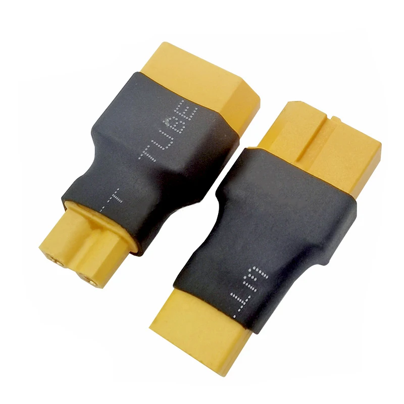 4PCS Male / Female XT60 to XT30 Plug Female Male Adapter Converter Connector for FPV Drone RC Lipo NiMH Battery Charger ESC Part