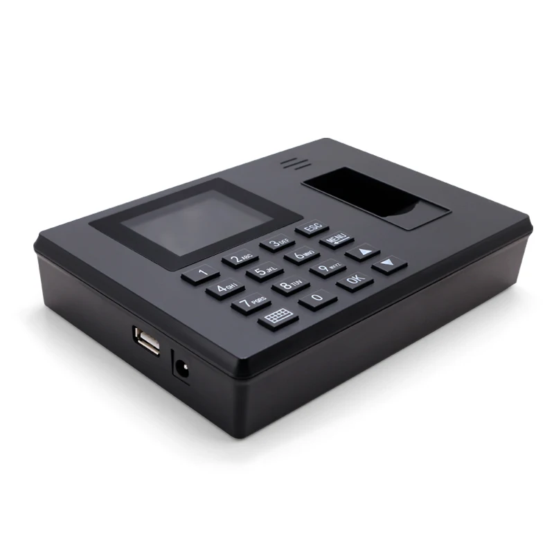 2.4inch Biometric Fingerprint Time Attendance USB Office Check-in Realand System Time Clock Free Software