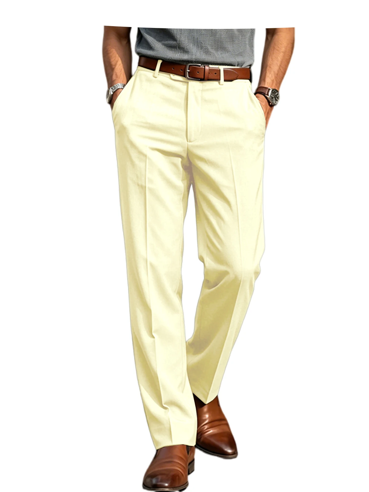 Pale Cream Yellow