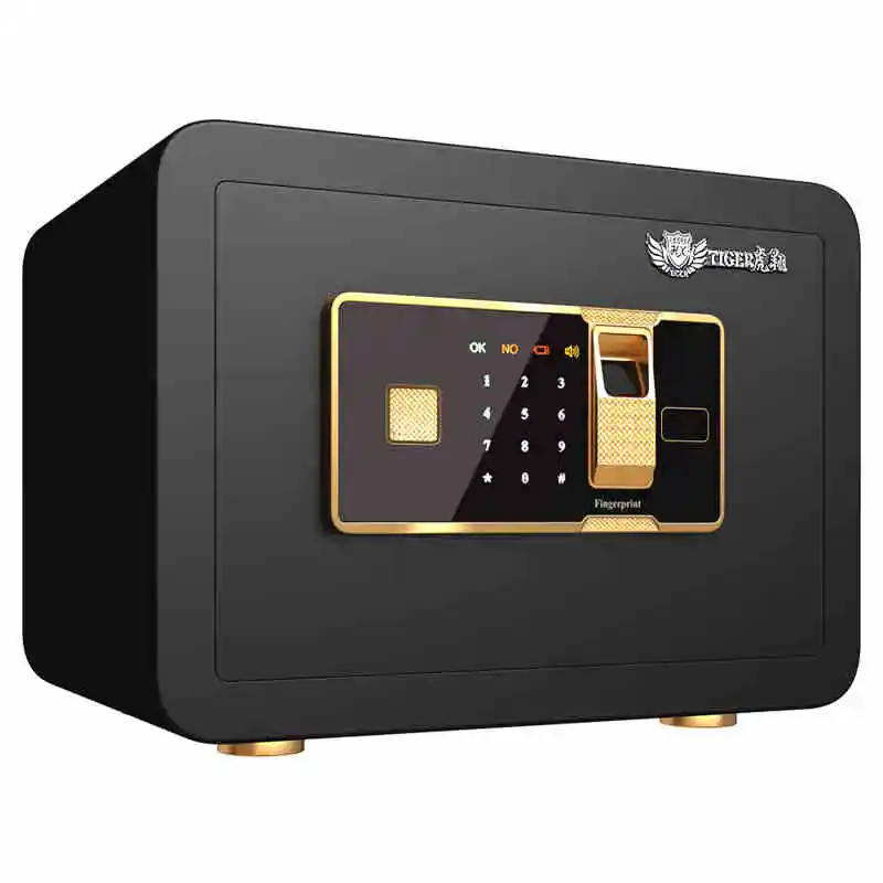 

Домашний сейф, сейф с паролем по отпечатку пальца, цельнометаллический офисный электронный сейф с защитой от кражи