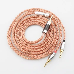 16 Core XLR/3.5/4.4mm Balance Earphone for 2x2.5mm Sonus Faber PRYMA Sivga Oriole SV021 Headphone Upgrade Cable