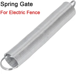 Electric Fence Livestock Garden Farm Electric Insulator 50MM Fencing Gate Kits Spring Stainless Steel Pig Horse Tension Spring
