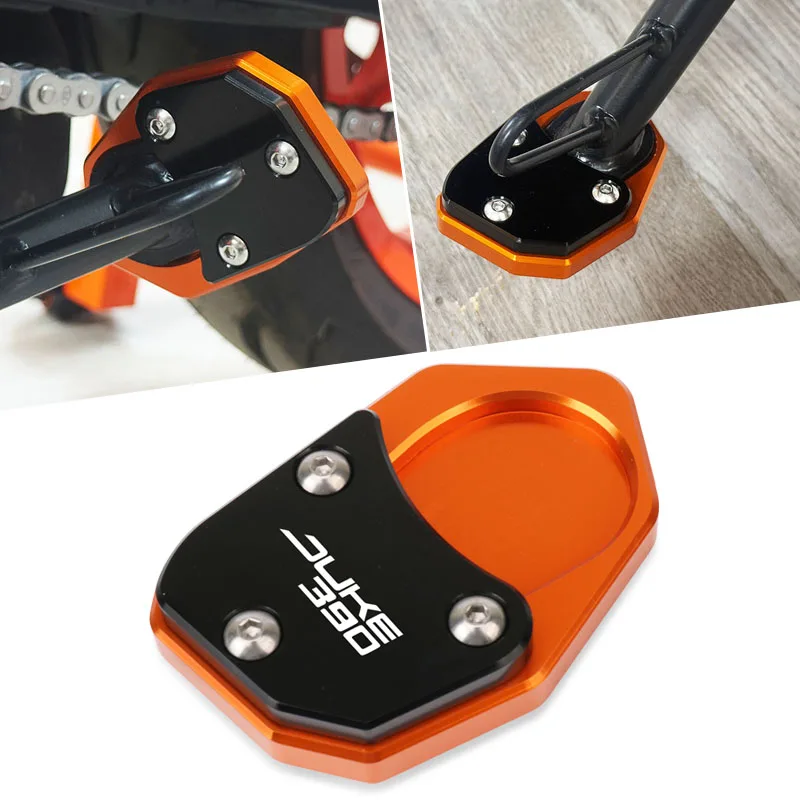 

Подставка для мотоцикла, боковая подставка для ног, удлинитель, опорная пластина, увеличенная подставка для DUKE 390 DUKE 250 для DUKE 390 250 2024 2025