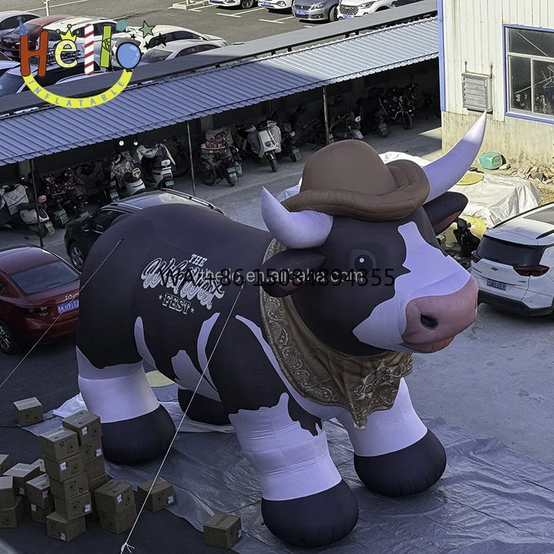 Factory Price Giant Event Inflatable Milk Cow for Advertising