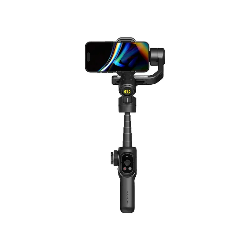 AOCHUAN Smart S2 Gimbal Stabilizer 3-Axis Gimble Extendable Rod Fill Light Video Gimble Anti-shake PTZ