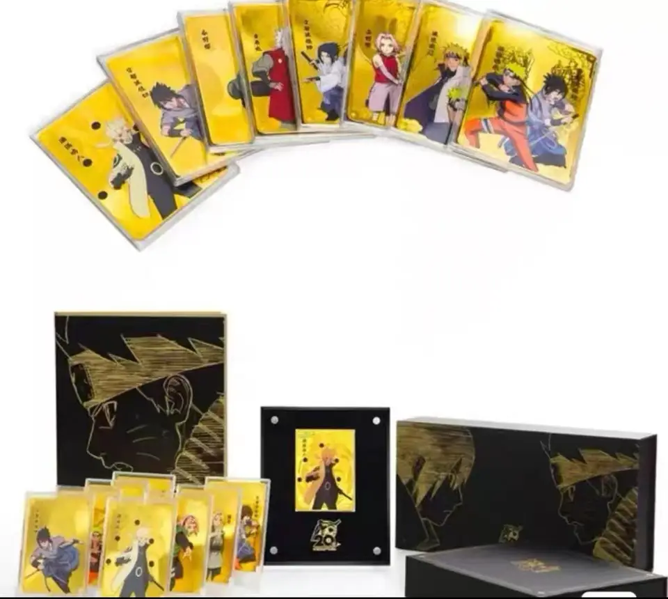 Naruto 20th Anniversary Commemorative Metal Card Gift Box