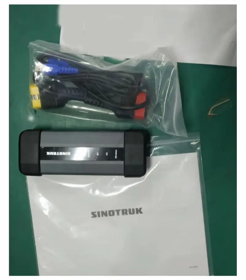 أحدث إصدار لمحرك الديزل SINOTRUK HOWO Cnhtc أداة تشخيص الشاحنة الثقيلة الماسح الضوئي لواجهة Sinotruck EOL Obd #4