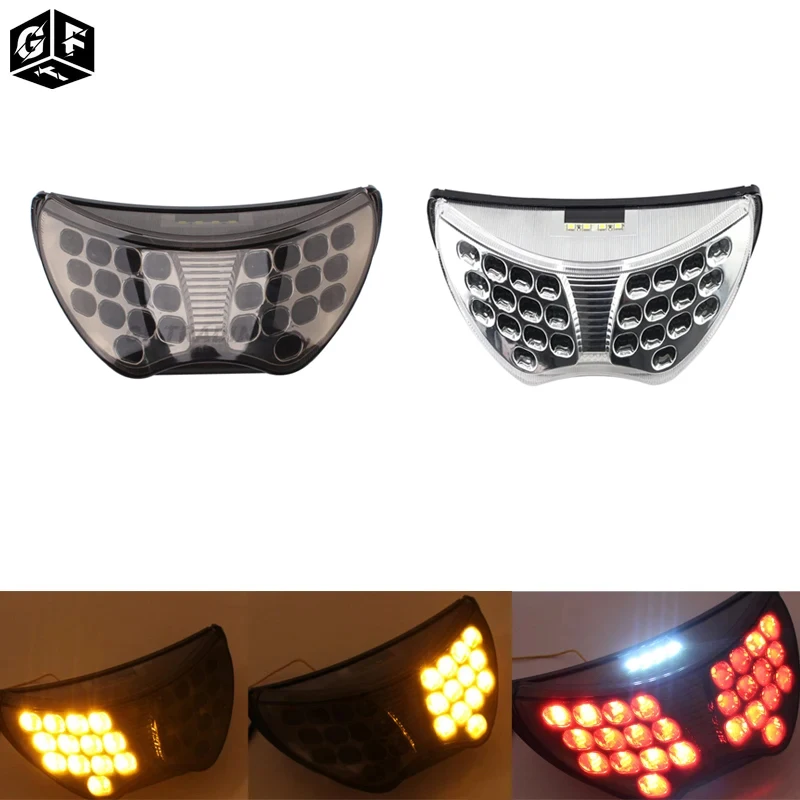 Motorcycle LED Rear Turn Signal Tail Stop Brake Light Integrated Taillight For Honda CBR 600 CBR600 F4 99-00 F4I CBR900 RR 1999