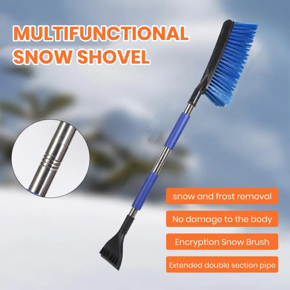 Car Vehicle For the car Windshield Cleaning Scraping Tool Winter Tool Snow Brush Shovel Removal Brush Snow Ice Scraper Cleaning