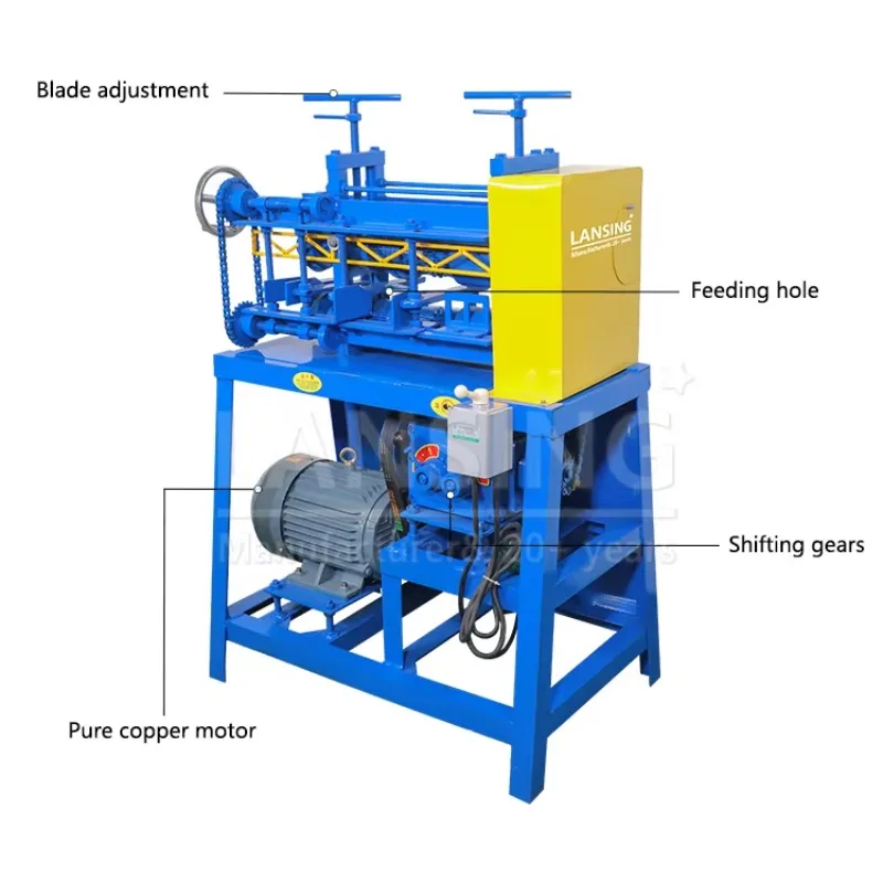 FE-2 Industrial Copper Wire Stripping Machine Cable Separator Copper Recycling Machine