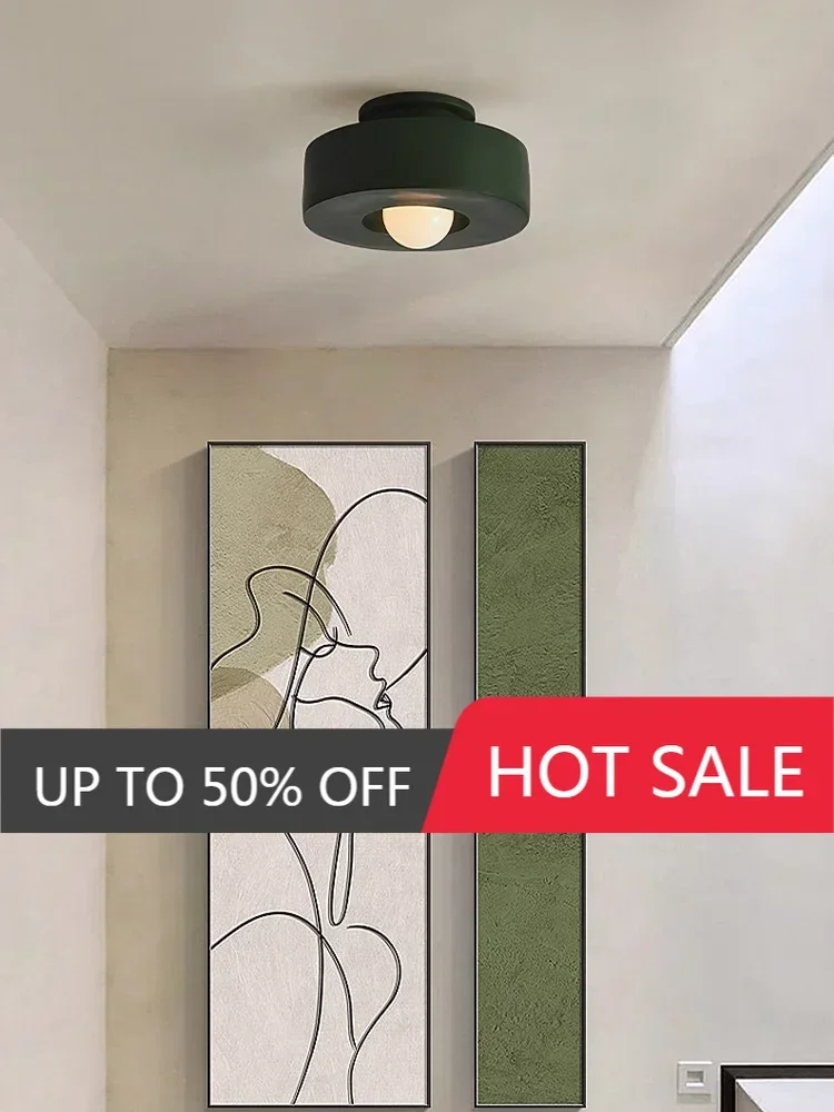 2025 Original Personality Coloured Ceiling Lighting Corridor Hallway Macaron Minimalist Small Light Indoor Decorations Home Cei