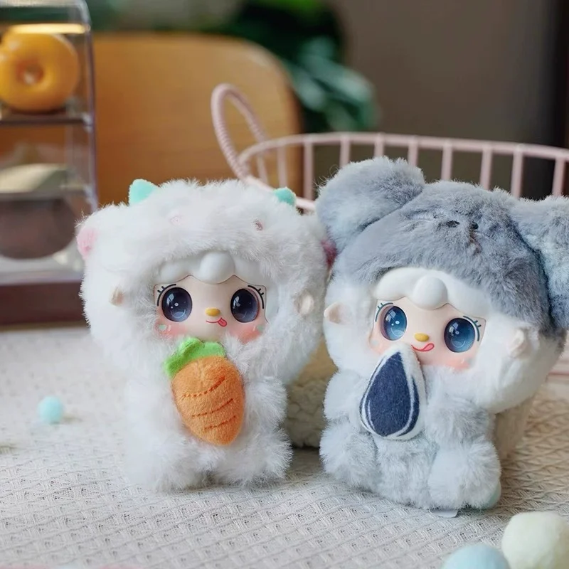 

Genuine Oxygen Yooki Ten Generations Hug Food Store Blind Box Mini Bag Pendant Plush Doll Gift Dolls Giving Girls Holiday Gifts