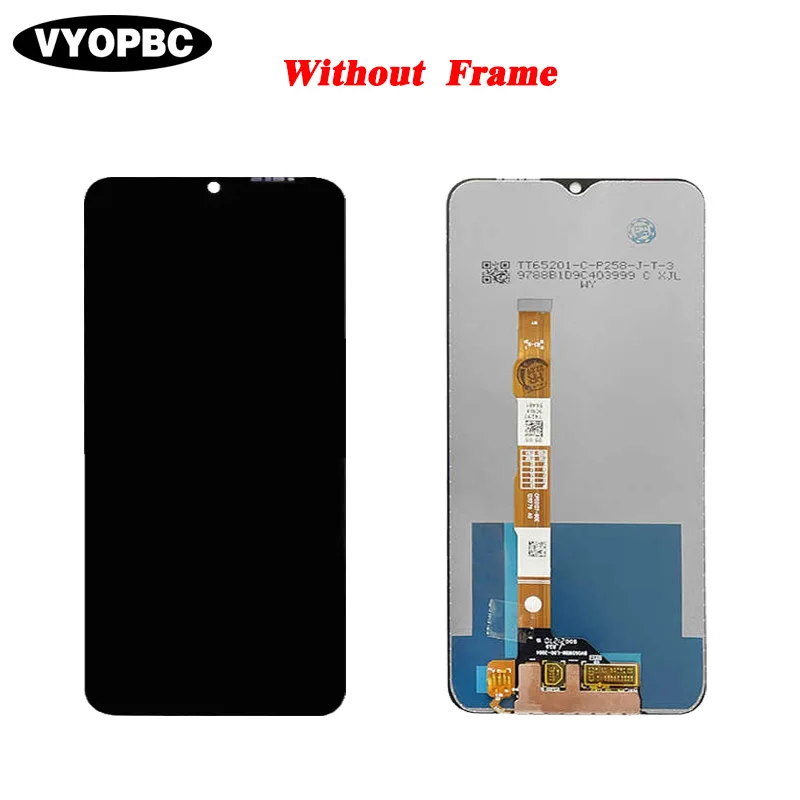 Original LCD Display For VIVO Y21S Touch Screen With Frame Panel Digitizer Assembly Repair Replacement Parts V2110