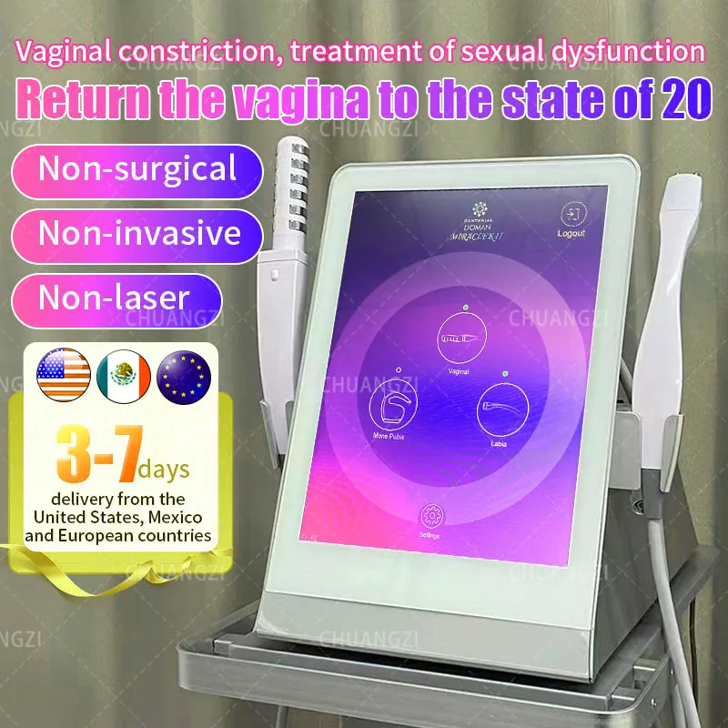 Portable Venus RF Vaginal Tightening Machine Professional Postpartum Repair Massage Relief Irritation Vaginal Care Device