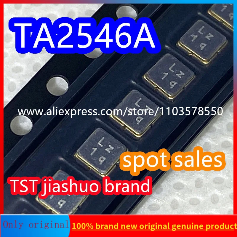 (10PCS) TA2546A code Lz brand new original 1650.5MHz packaged SMD SAW filter