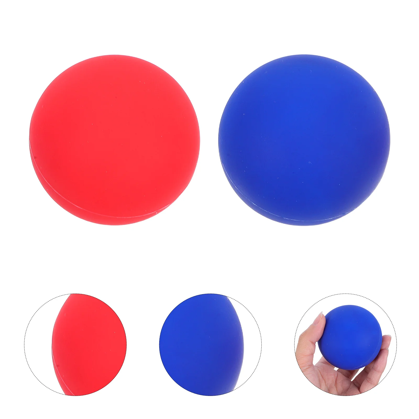 

2 шт. круглые силиконовые массажные шарики 63 мм роликовый мяч для фитнеса, йоги, портативные силиконовые шарики для фасции спины и ног