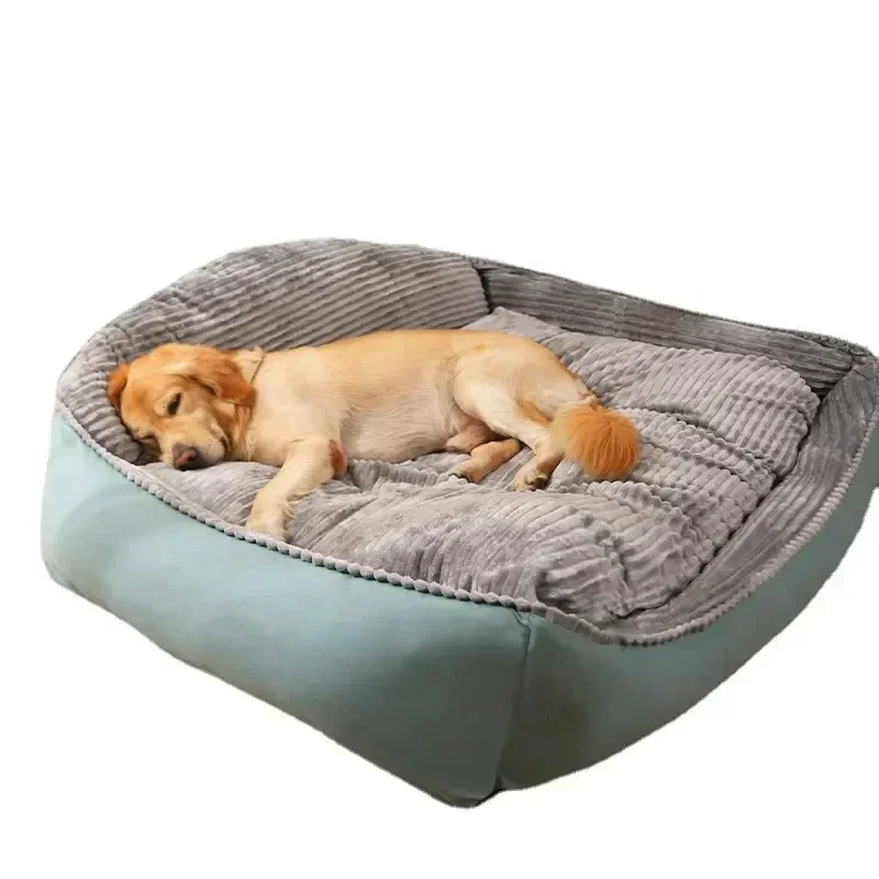 Luxury Dog Beds Heavy Duty Extra Large Pet Sofa Bed Detachable and Washable Human Size Dog Bed