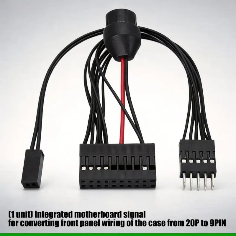 U55C 20P To 9PIN Front Panel Adapter Jumper Cable For Motherboards And Small