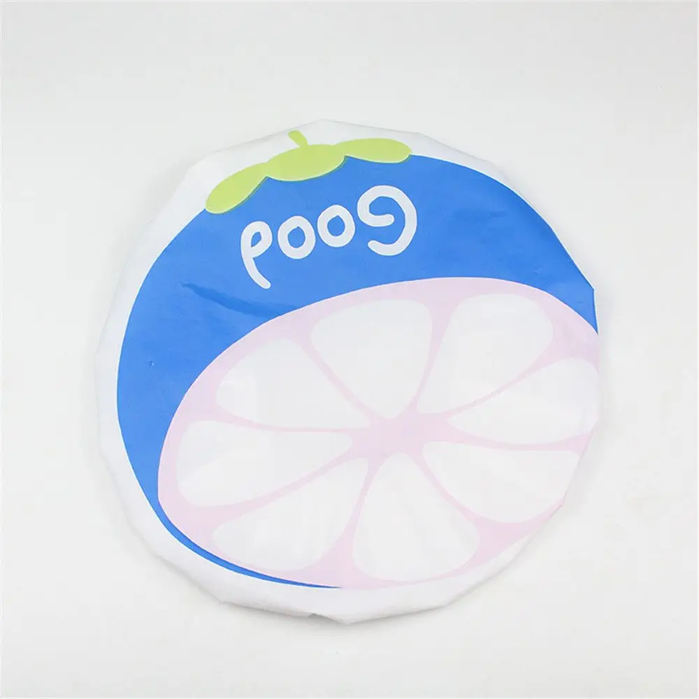 Cute Fruit Shower Cap Waterproof Bath Hat Reusable Head Hair Cover For Women