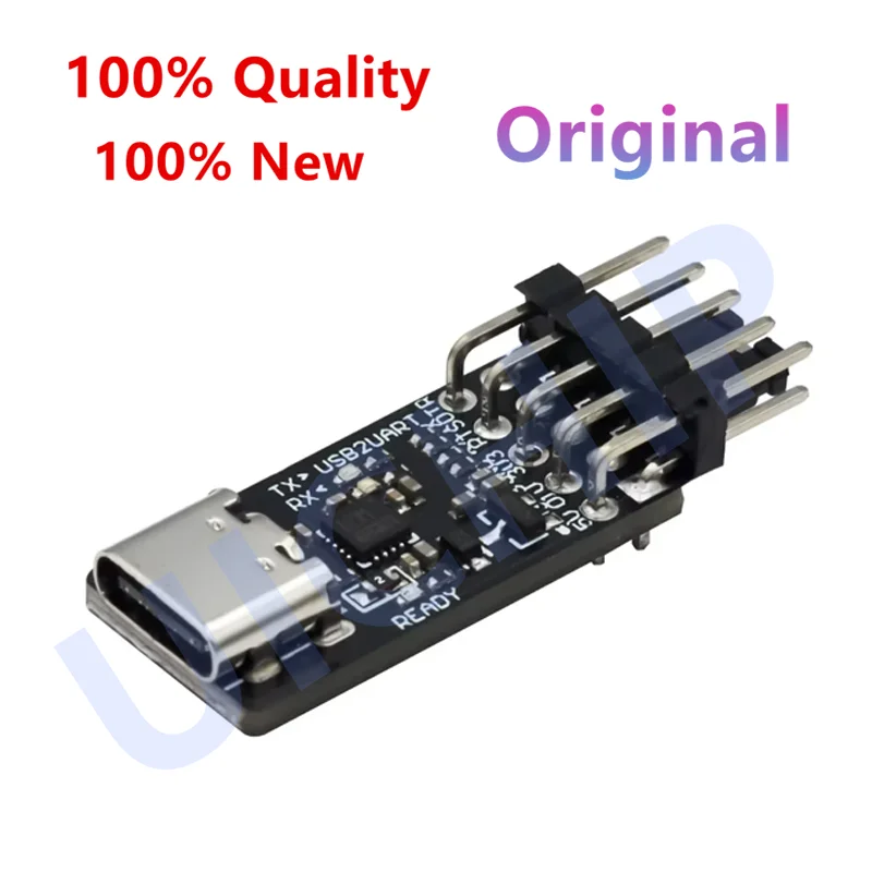 Módulo CH343P USB a TTL/UART, USB a Microcontrolador Serial Asíncrono de Alta Velocidad, Descargador Serial